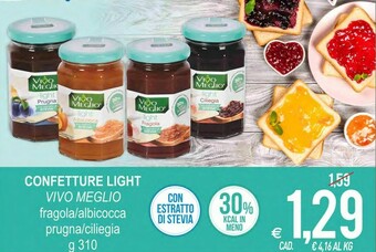 MD Discount Vivo Meglio Confetture Light offerta