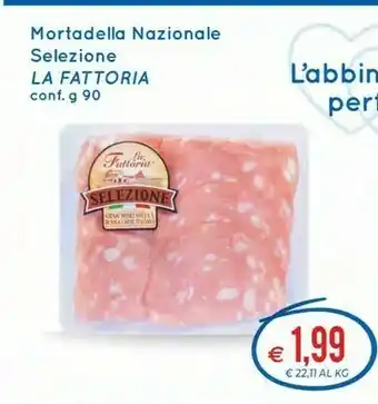 MD Discount La Fattoria Mortadella Nazionale Selezione offerta
