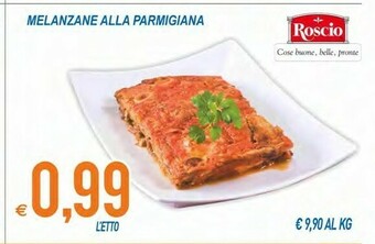 MD Discount Roscio Melanzane Alla Parmigiana offerta