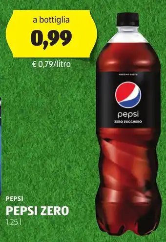 ALDI PEPSI ZERO 1,25 L offerta