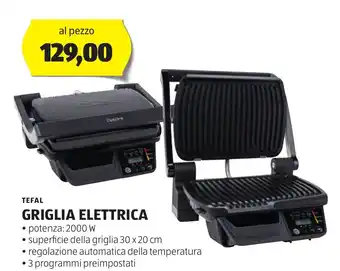 ALDI TEFAL GRIGLIA ELETTRICA offerta