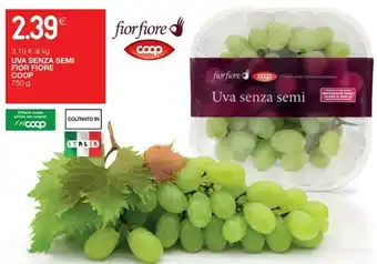 Céréal Coop Uva Senza Semi Fior Fiore offerta