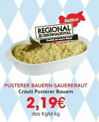 Crauti Pusterer Bauern