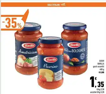 Barilla Sugo Al Pecorino 400 G(ml)