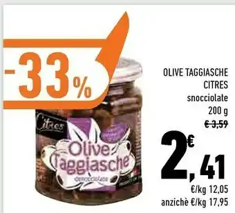 Citres Olive Taggiasche Snocciolate