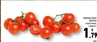 Pomodoro Rosso Grappolo Origine Olanda