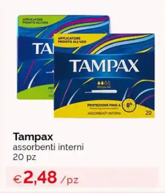 Acqua & Sapone Tampax assorbenti interni 20 pz offerta
