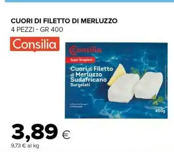 Céréal Consilia Cuori Di Filetto Di Merluzzo offerta