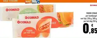 Conad - Panini Per Hot Dog 250 G(ml)