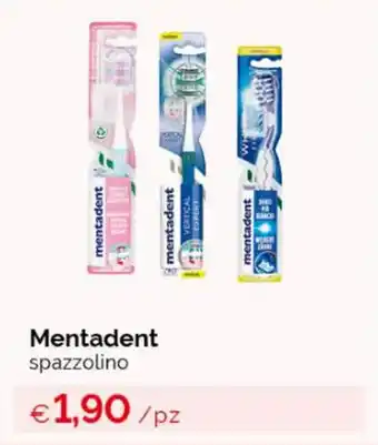 Acqua & Sapone Mentadent spazzolino offerta