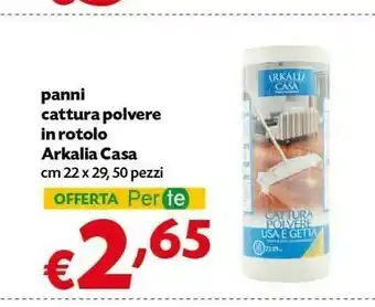 Céréal Arkalia Casa Panni Cattura Polvere In Rotolo offerta
