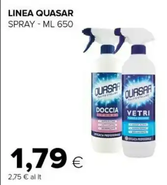 Quasar Doccia Spray 650ml