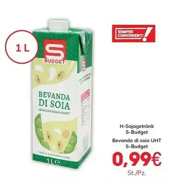 Céréal S budget Bevanda Di Soia offerta