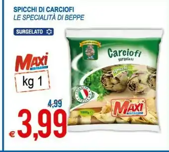 MD Discount Le Specialità di Beppe Spicchi Di Carciofi offerta