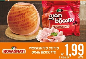 MD Discount Rovagnati Prosciutto Cotto Gran Biscotto offerta
