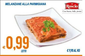 MD Discount Roscio Melanzane Alla Parmigiana offerta