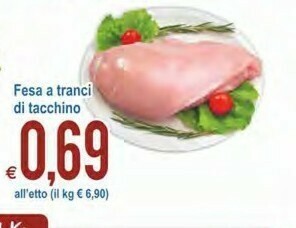 MD Discount Fesa A Tranci Di Tacchino offerta