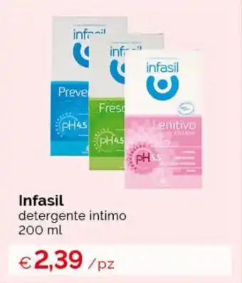 Acqua & Sapone Infasil detergente intimo 200 ml offerta