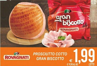 MD Discount Rovagnati Prosciutto Cotto Gran Biscotto offerta