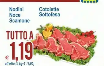 MD Discount Nodini/ Noce/ Scamone/ Cotolette/ Sottofesa offerta