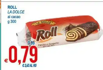 MD Discount La Dolce Roll Al Cacao offerta