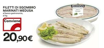 Coop Medusa Filetti Di Sgombro Marinati offerta