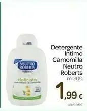Carrefour Neutro Roberts Detergente Intimo Camomilla 200 Ml offerta
