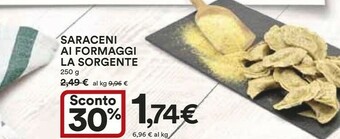 Coop La sorgente Saraceni Al Formaggi offerta