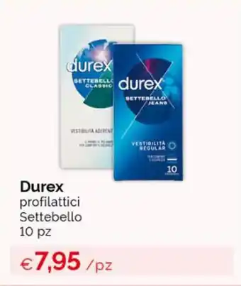 Acqua & Sapone Durex profilattici Settebello 10 pz offerta