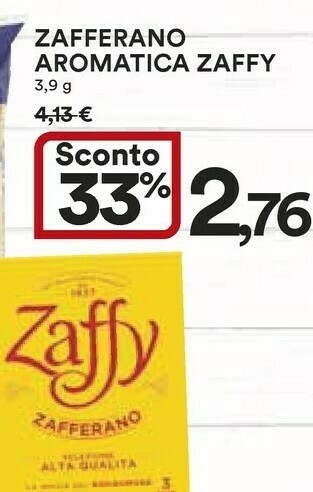 Coop Zaffy Zafferano Aromatica offerta
