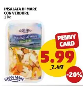 PENNY INSALATA DI MARE CON VERDURE 1 kg offerta