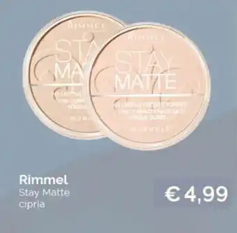 Acqua & Sapone Rimmel Stay Matte cipria offerta