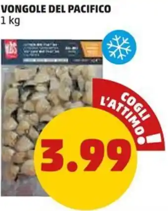 PENNY VONGOLE DEL PACIFICO 1 kg offerta