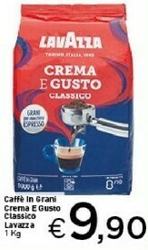Crai Lavazza Caffe In Grani Crema E Gusto offerta