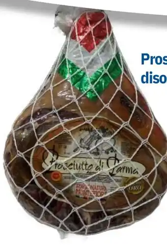 Muroli Formaggi Prosciutto Parma oro Montefiore disossato offerta