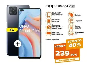 Expert Oppo Reno4 Z 5G offerta