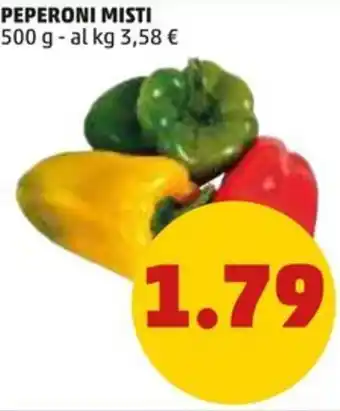 PENNY PEPERONI MISTI 500 g offerta