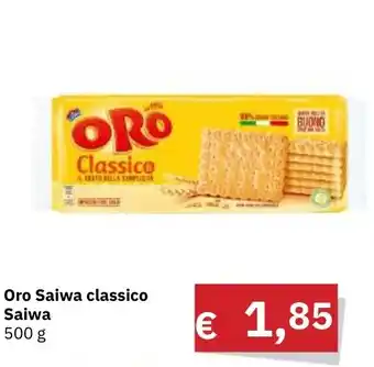 Muroli Formaggi Oro Saiwa classico Saiwa 500 g offerta