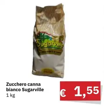 Muroli Formaggi Zucchero canna bianco Sugarville 1 kg offerta
