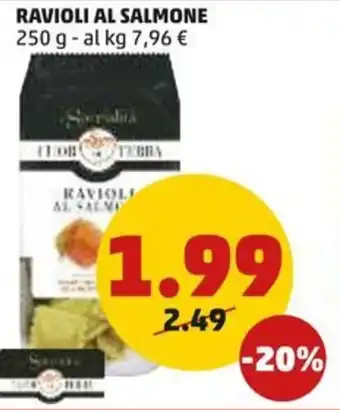 PENNY RAVIOLI AL SALMONE 250 g offerta