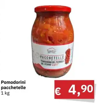 Muroli Formaggi Pomodorini pacchetelle 1 kg offerta