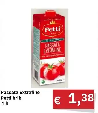 Muroli Formaggi Passata Extrafine Petti brik 1 lt offerta