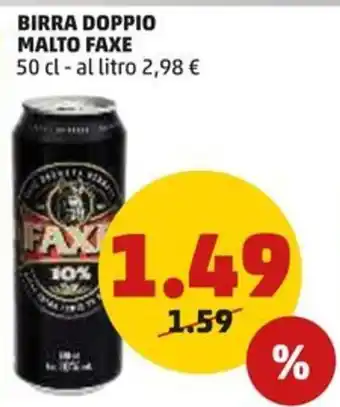 PENNY BIRRA DOPPIO MALTO FAXE 50 cl offerta