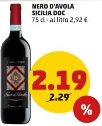 PENNY NERO D'AVOLA SICILIA DOC 75 cl offerta