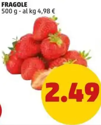 PENNY FRAGOLE 500 g offerta