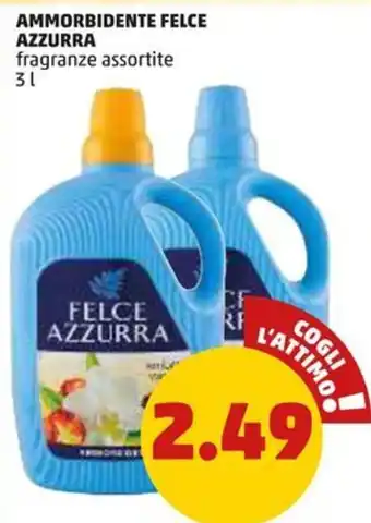 PENNY AMMORBIDENTE FELCE AZZURRA fragranze assortite L offerta