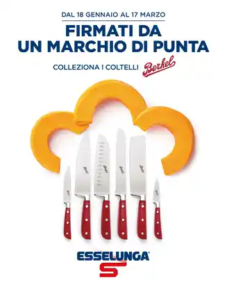 Esselunga FIRMATI DA UN MARCHIO DI PUNTA COLLEZIONA I COLTELLI offerta