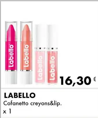 Iper Tosano LABELLO Cofanetto creyons&lip. x 1 offerta