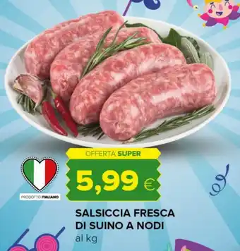 Tigre SALSICCIA FRESCA DI SUINO A NODI offerta