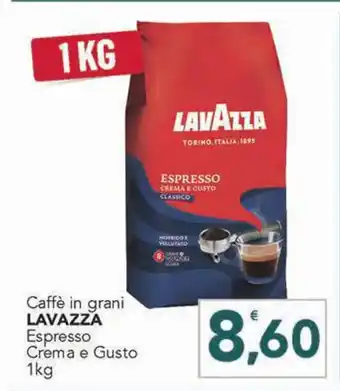 Altasfera Caffè in grani LAVAZZA Espresso Crema e Gusto 1kg offerta